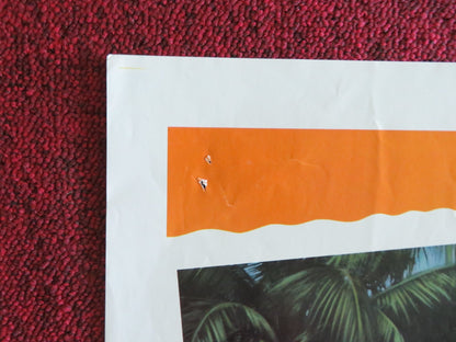 HOT RESORT FOLDED US ONE SHEET POSTER CANNON TOM PARSEKIAN MICHAEL BERZ 1985 - Rendezvous Cinema