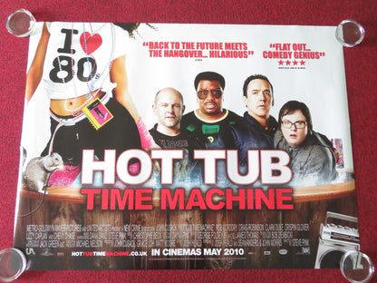 Hot Tub Time Machine UK Quad Rolled Poster John Cusack Clark Duke 2010 Movie posters