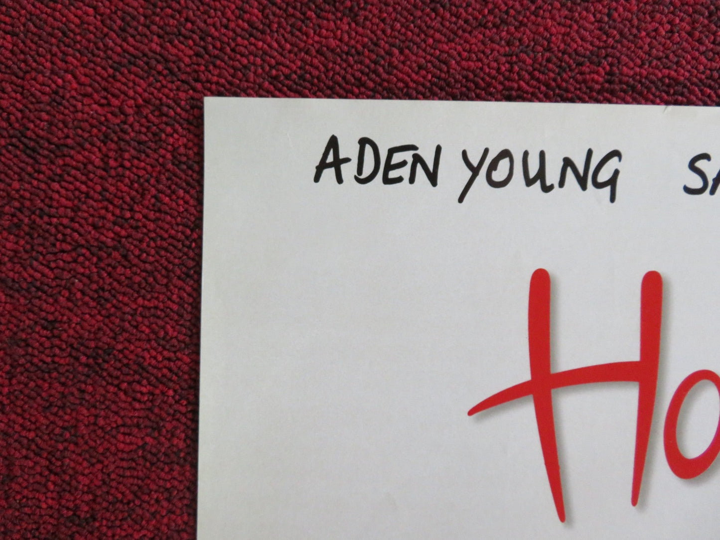 HOTEL DE LOVE VHS VIDEO POSTER ADEN YOUNG SAFFRON BURROWS 1996 Rendezvous Cinema Movie posters