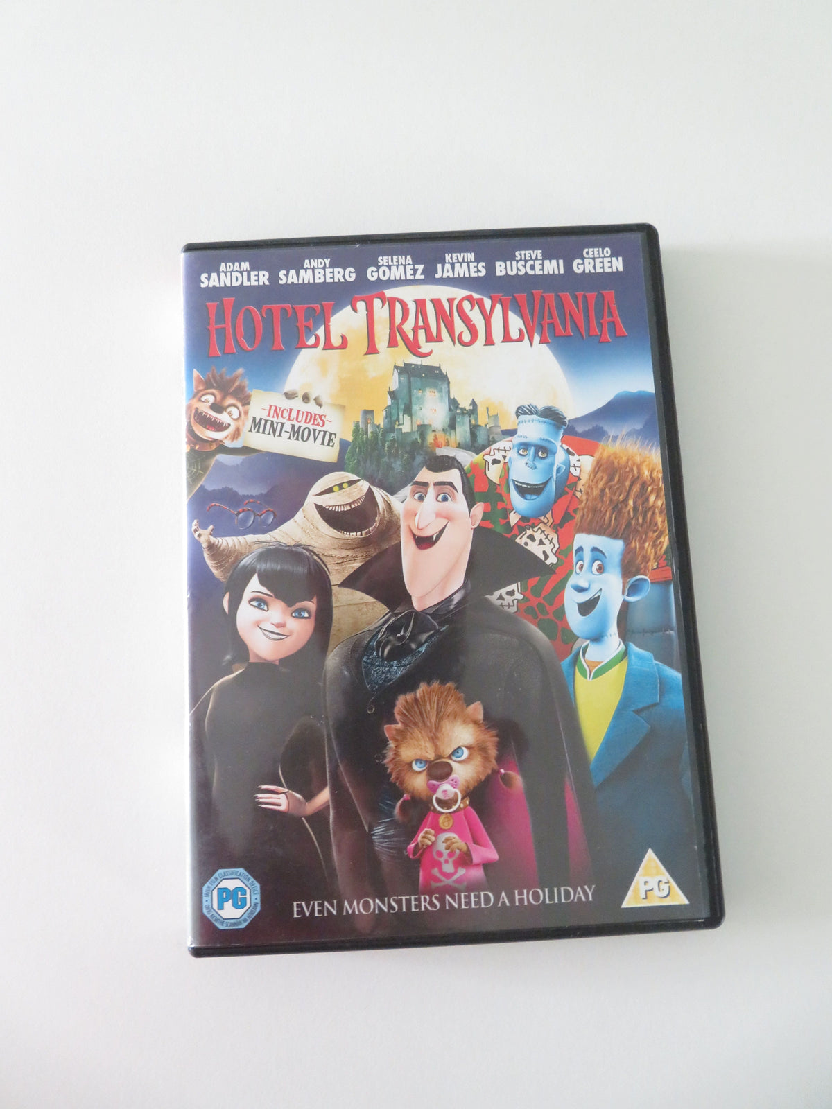 Hotel Transylvania (DVD) Adam Sandler Kevin James 2012 Region 2 Movie posters