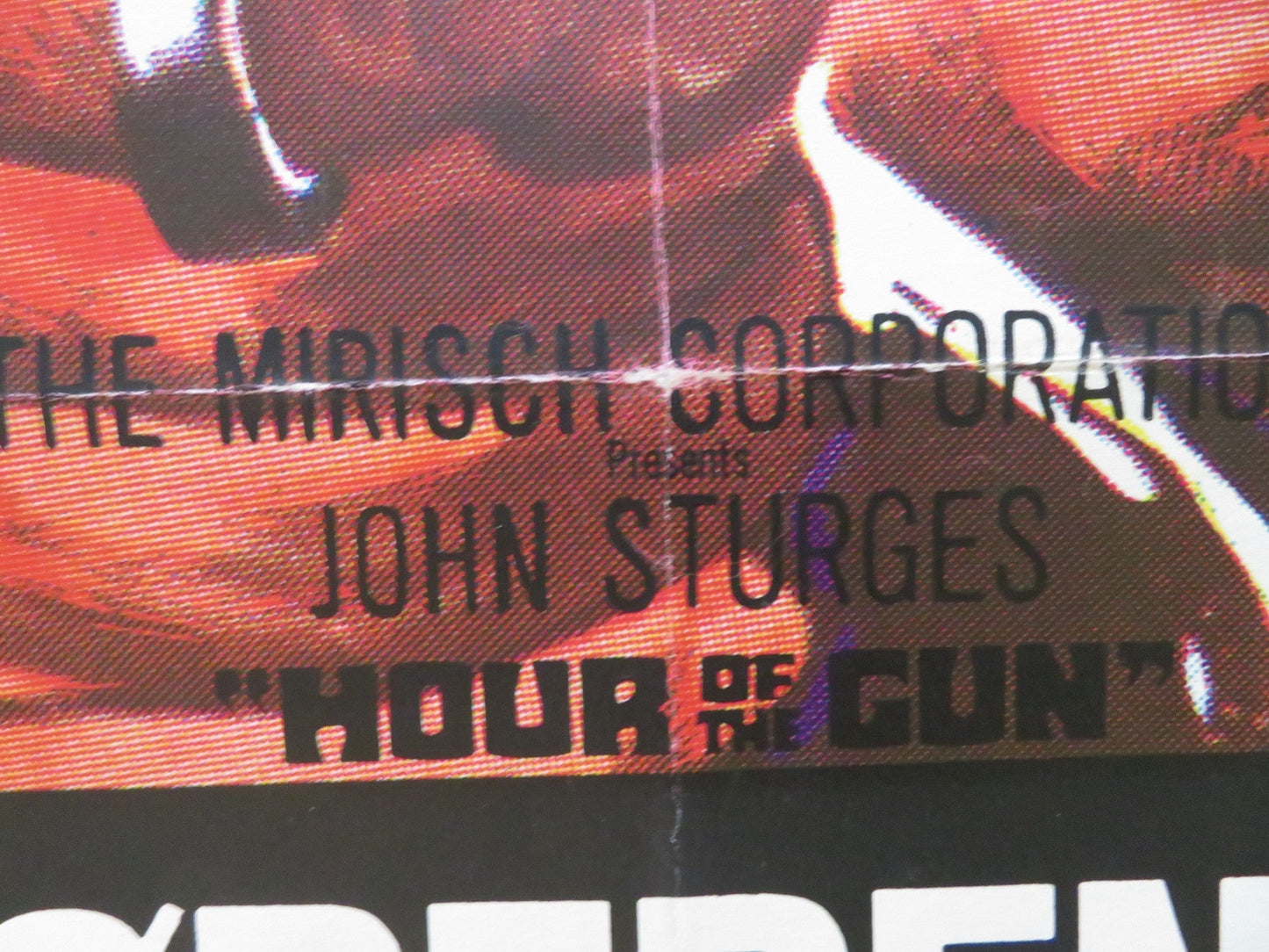 HOUR OF THE GUN DANISH POSTER ROLLED JAMES GARNER JASON ROBARDS 1968 Rendezvous Cinema Movie posters