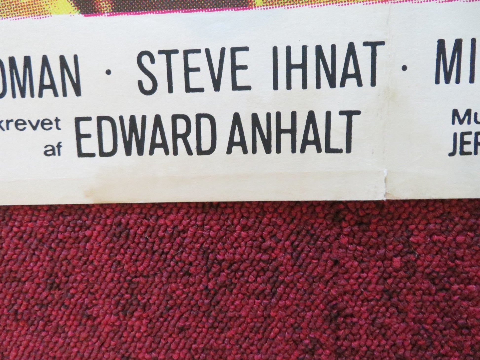 HOUR OF THE GUN DANISH POSTER ROLLED JAMES GARNER JASON ROBARDS 1968 Rendezvous Cinema Movie posters