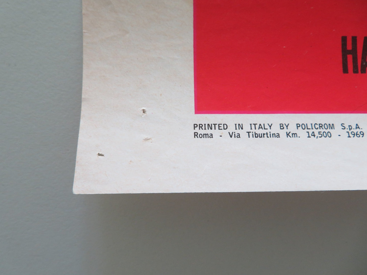 HOUSE OF 1,000 DOLLS ITALIAN LOCANDINA POSTER VINCENT PRICE MARTHA HYER 1969 Movie posters