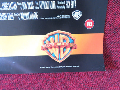 HOUSE ON HAUNTED HILL VHS VIDEO POSTER GEOFFREY RUSH FAMKE JANSSEN 2000 Rendezvous Cinema Movie posters