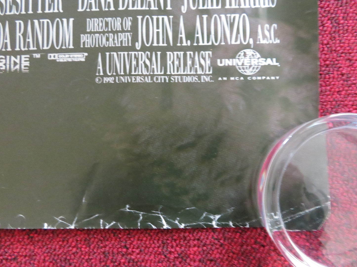 HOUSESITTER UK QUAD ROLLED POSTER STEVE MARTIN GOLDIE HAWN 1992 Rendezvous Cinema Movie posters