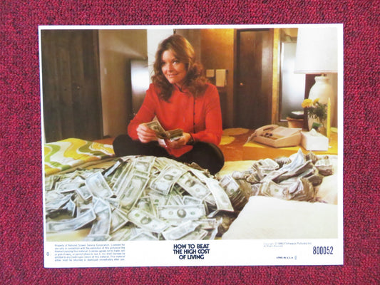 HOW TO BEAT THE HIGH COST OF LIVING - 8 LOBBY CARD SUSAN SAINT JAMES 1980 Rendezvous Cinema Movie posters