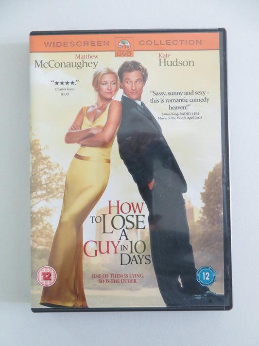 How to Lose a Guy in 10 Days (DVD) Matthew McConaughey Kate Hudson 2003 Region 2 Movie posters