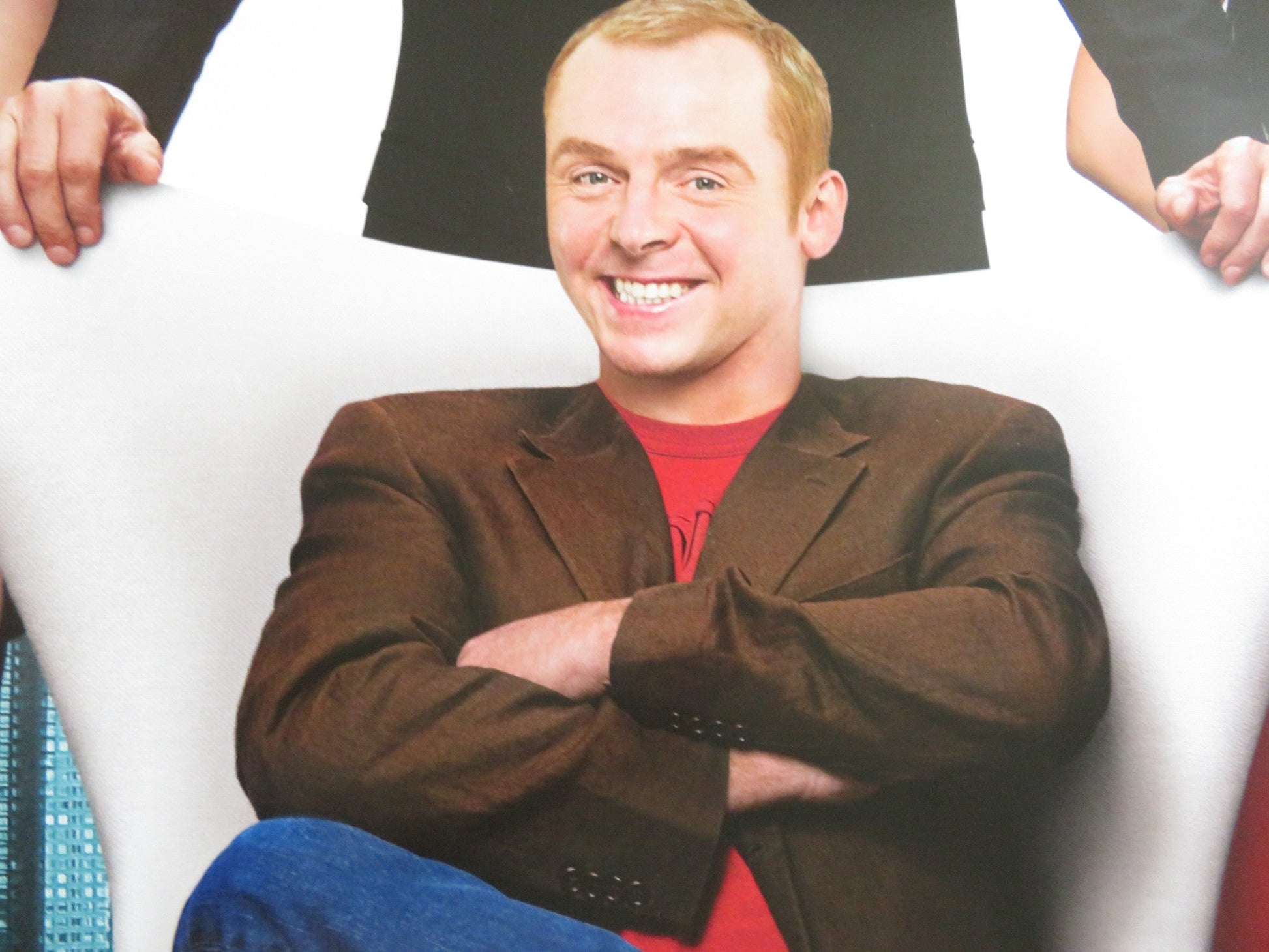 HOW TO LOSE FRIENDS & ALIENATE PEOPLE US ONE SHEET ROLLED POSTER SIMON PEGG 2008 Rendezvous Cinema Movie posters