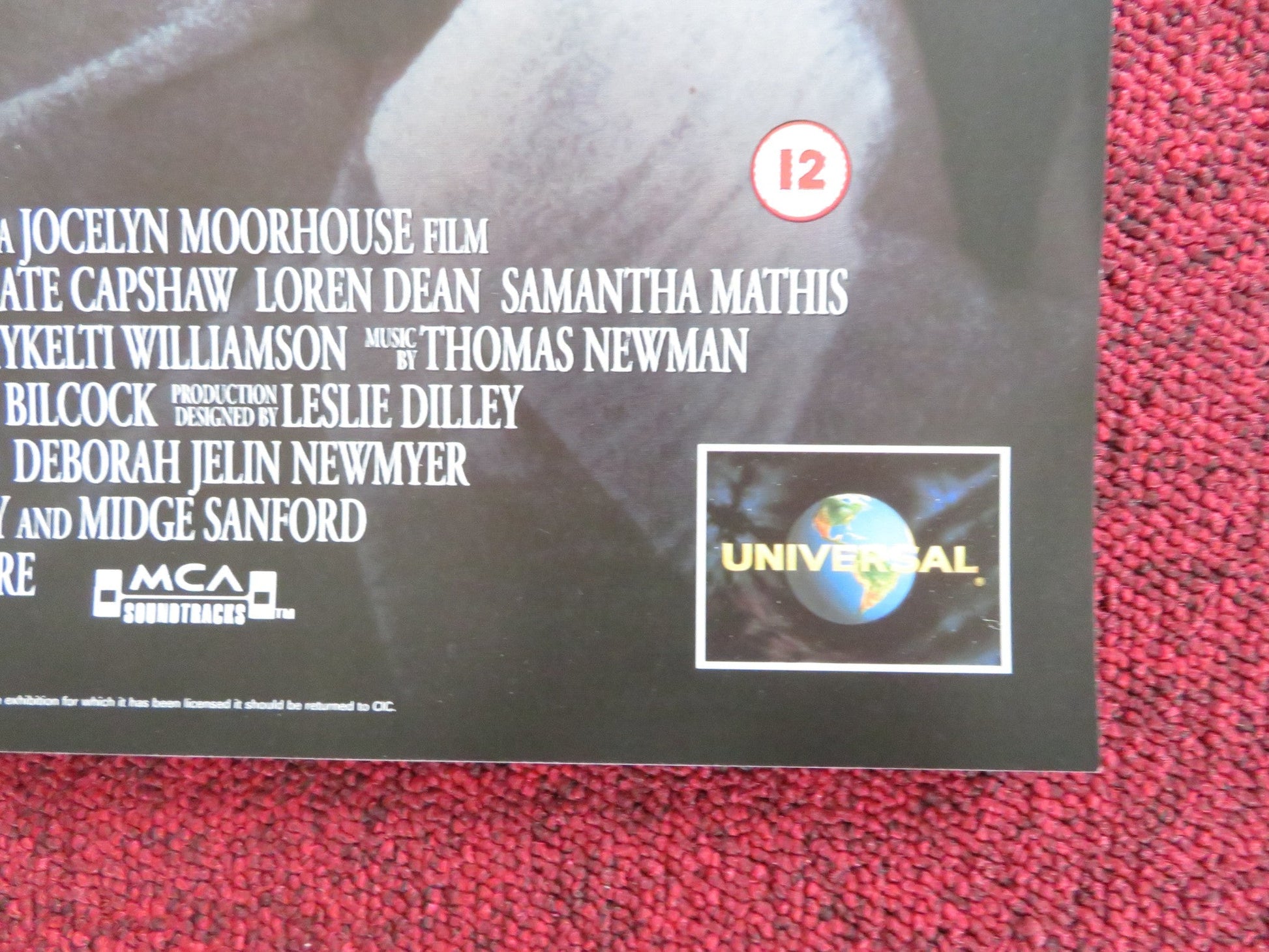 HOW TO MAKE AN AMERICAN QUILT VHS VIDEO POSTER WINONA RYDER ANNE BANCROFT 1995 Rendezvous Cinema Movie posters