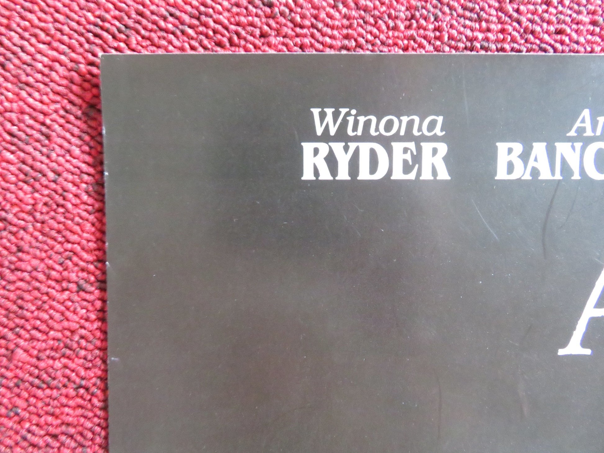 HOW TO MAKE AN AMERICAN QUILT VHS VIDEO POSTER WINONA RYDER ANNE BANCROFT 1995 Rendezvous Cinema Movie posters