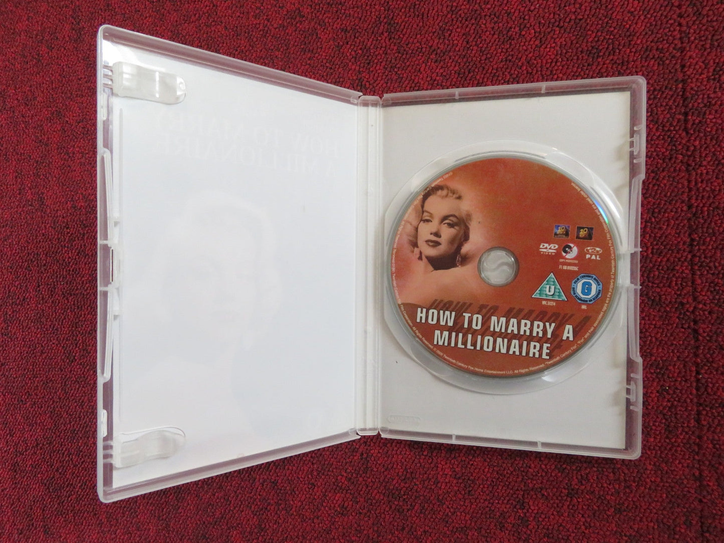 HOW TO MARRY A MILLIONAIRE (DVD) MARILYN MONROE BETTY GRABLE 1953 REGION 2 Rendezvous Cinema Movie posters