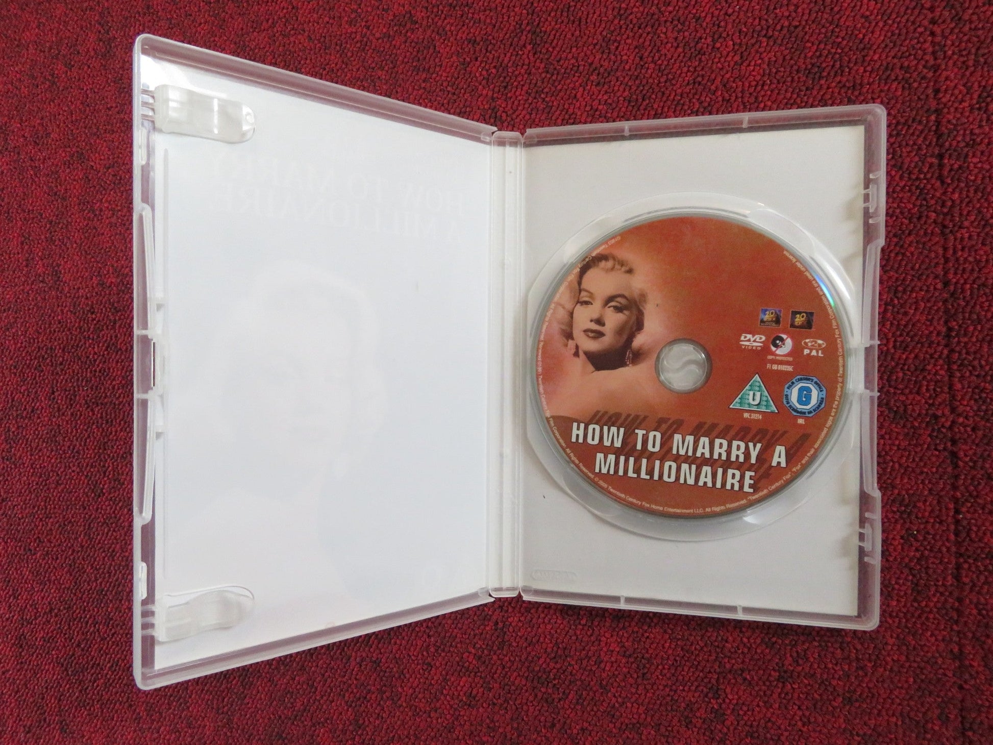 HOW TO MARRY A MILLIONAIRE (DVD) MARILYN MONROE BETTY GRABLE 1953 REGION 2 Rendezvous Cinema Movie posters