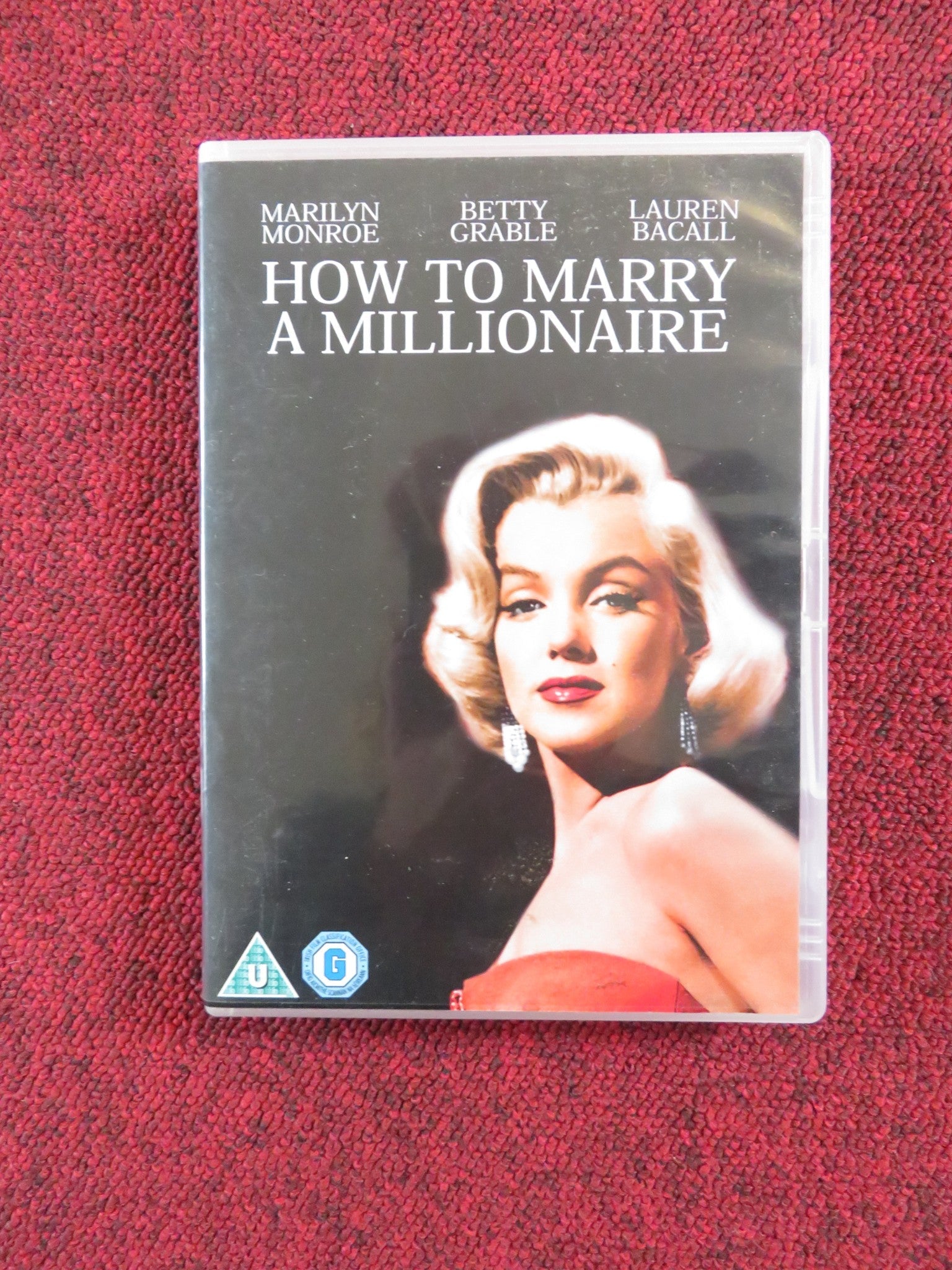 HOW TO MARRY A MILLIONAIRE (DVD) MARILYN MONROE BETTY GRABLE 1953 REGION 2 Rendezvous Cinema Movie posters