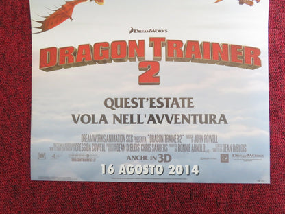 HOW TO TRAIN YOUR DRAGON 2 ITALIAN LOCANDINA POSTER JAY BARUCHEL 2014 Rendezvous Cinema Movie posters