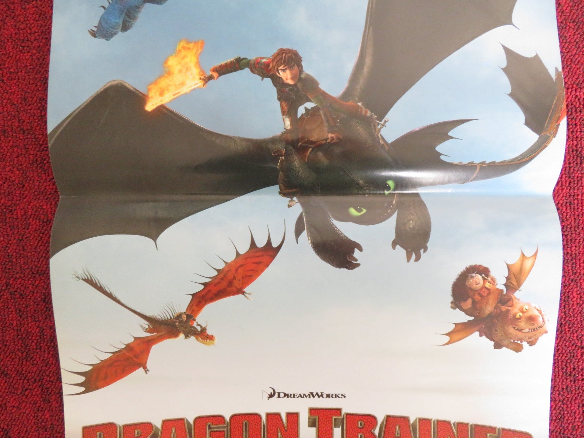 HOW TO TRAIN YOUR DRAGON 2 ITALIAN LOCANDINA POSTER JAY BARUCHEL 2014 Rendezvous Cinema Movie posters
