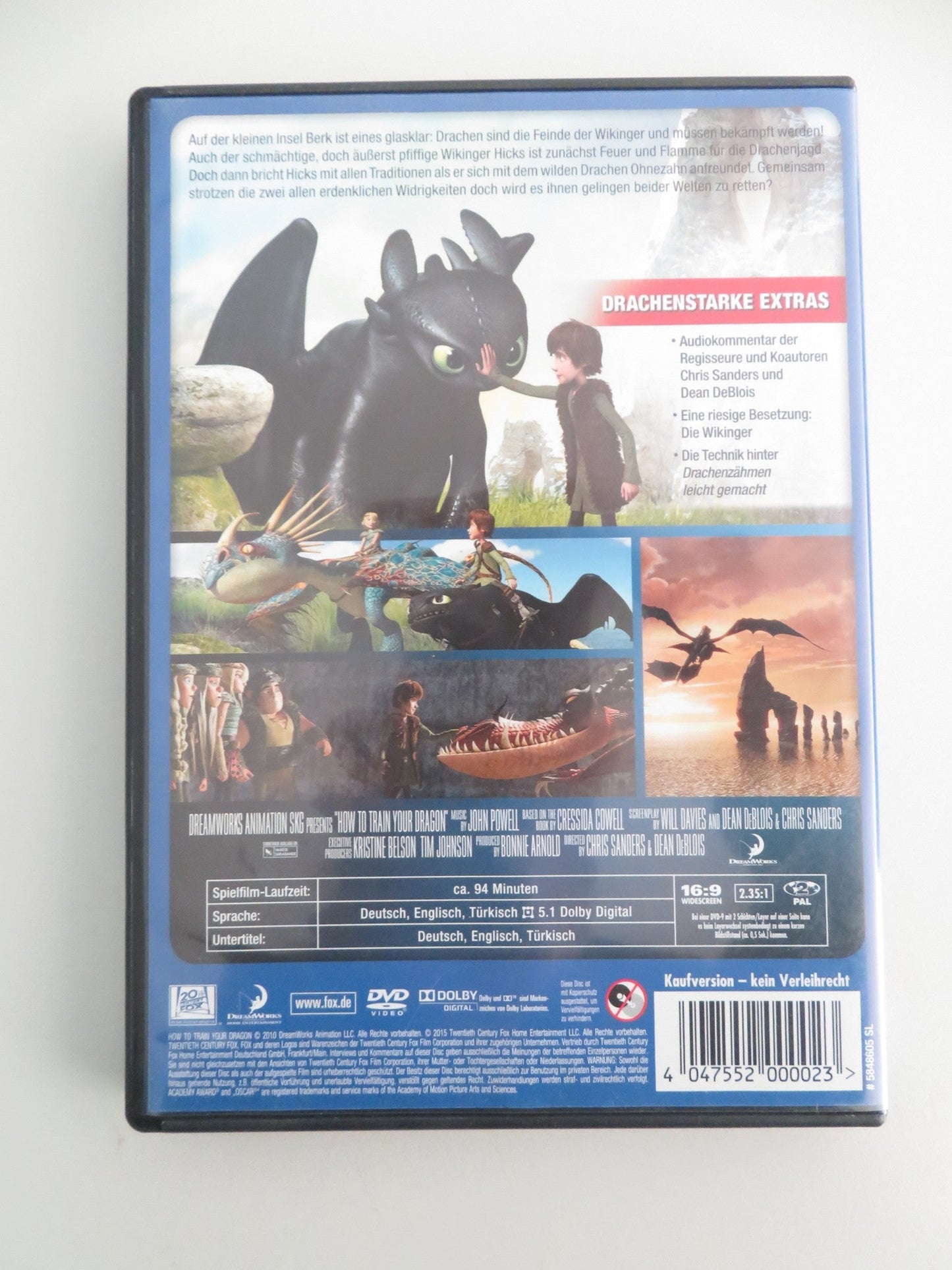 How To Train Your Dragon (DVD) Jay Baruchel Gerard Butler 2010 Region 2 Movie posters