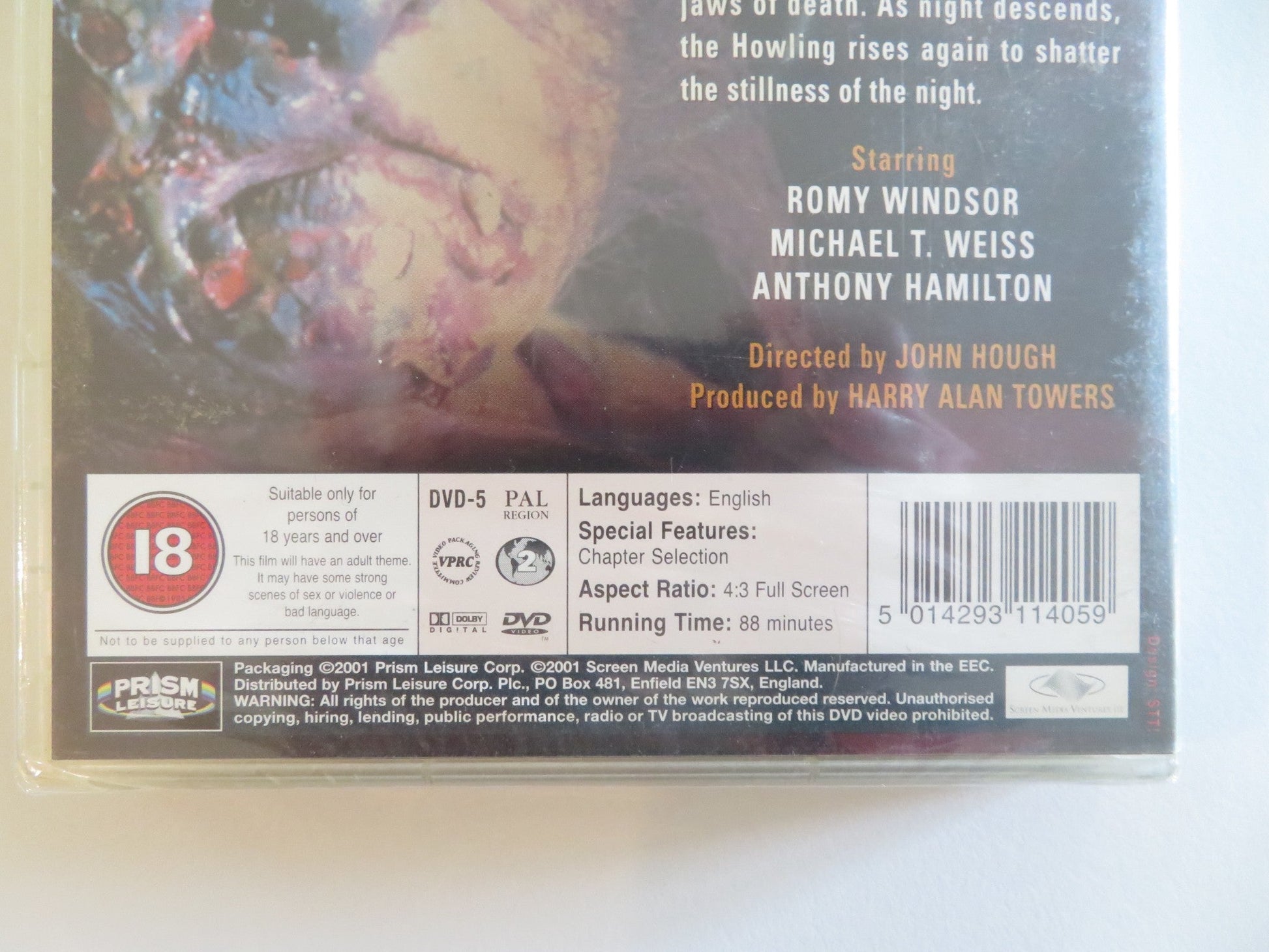 HOWLING IV: THE ORIGINAL NIGHTMARE (DVD) ROMY WALTHALL 1988 REGION 2 Rendezvous Cinema Movie posters