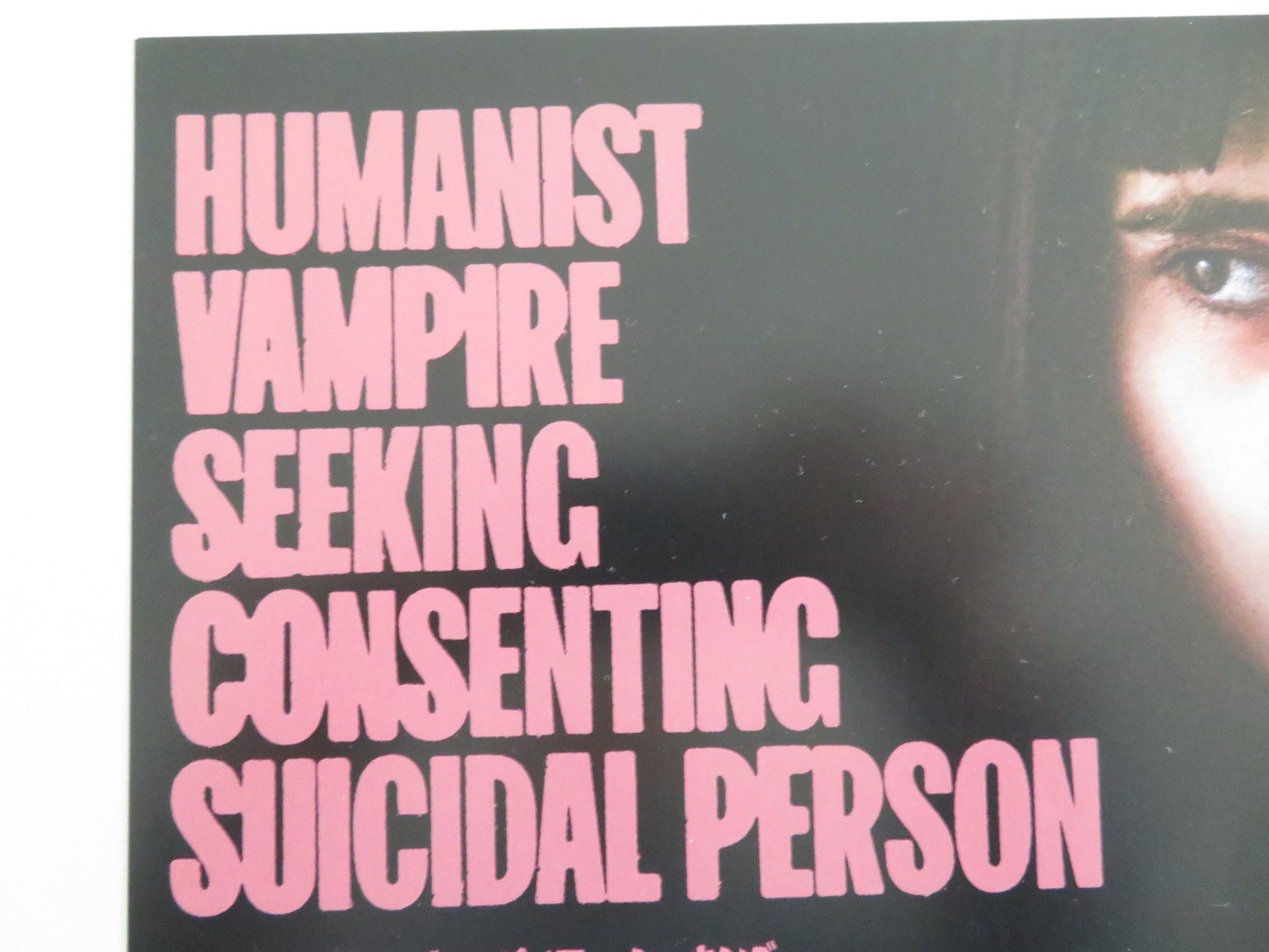 Humanist Vampire Seeking Consenting Suicidal. Japanese Chirashi (B5) Poster 2023 Movie posters