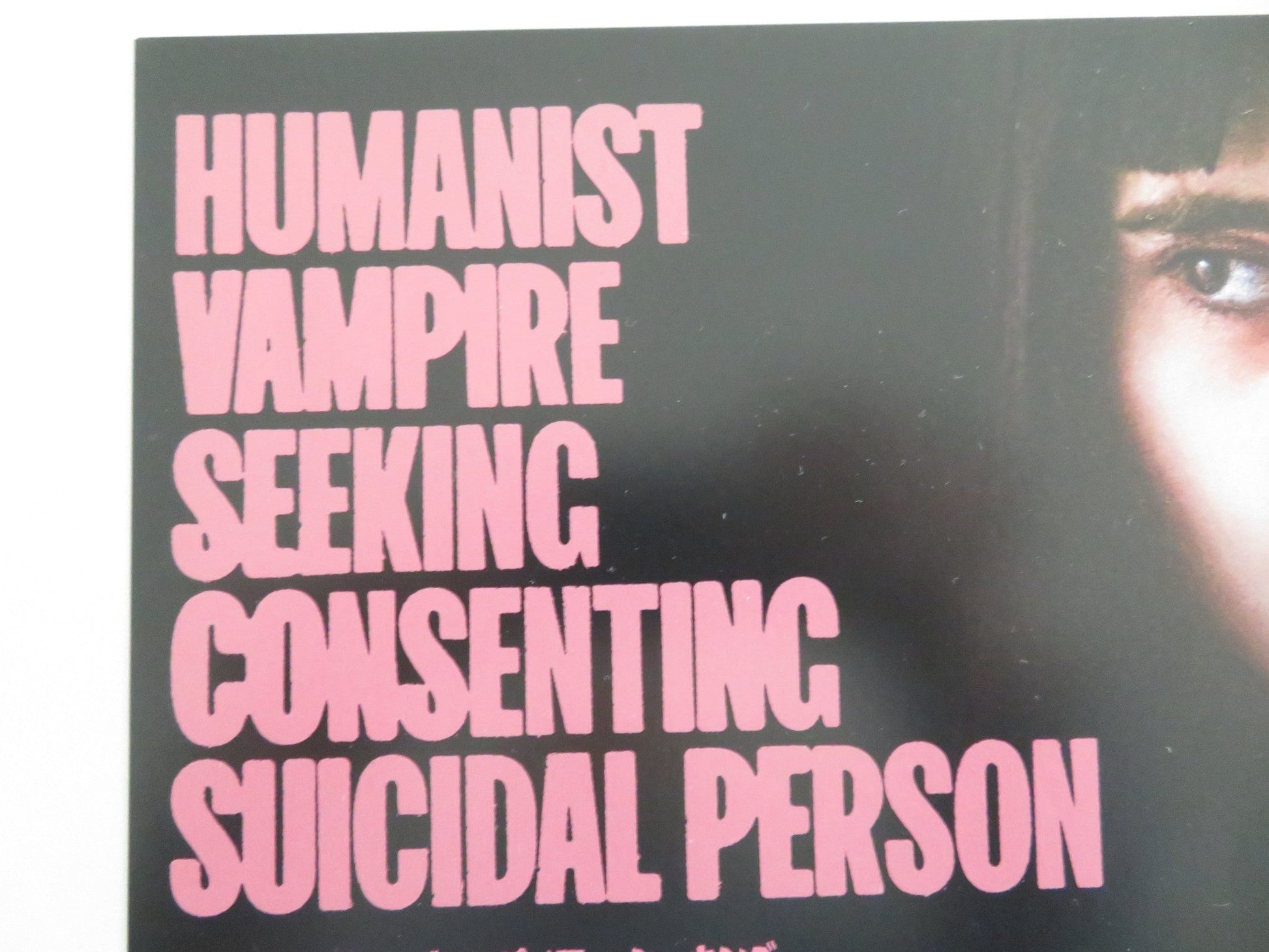 Humanist Vampire Seeking Consenting Suicidal. Japanese Chirashi (B5) Poster 2023 Movie posters