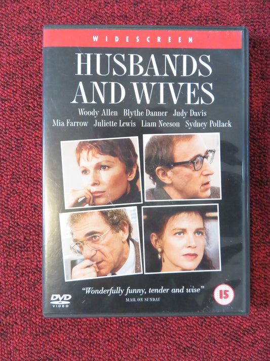 HUSBANDS AND WIVES WIDESCREEN (DVD) WOODY ALLEN MIA FARROW 1992 REGION 2 Rendezvous Cinema Movie posters