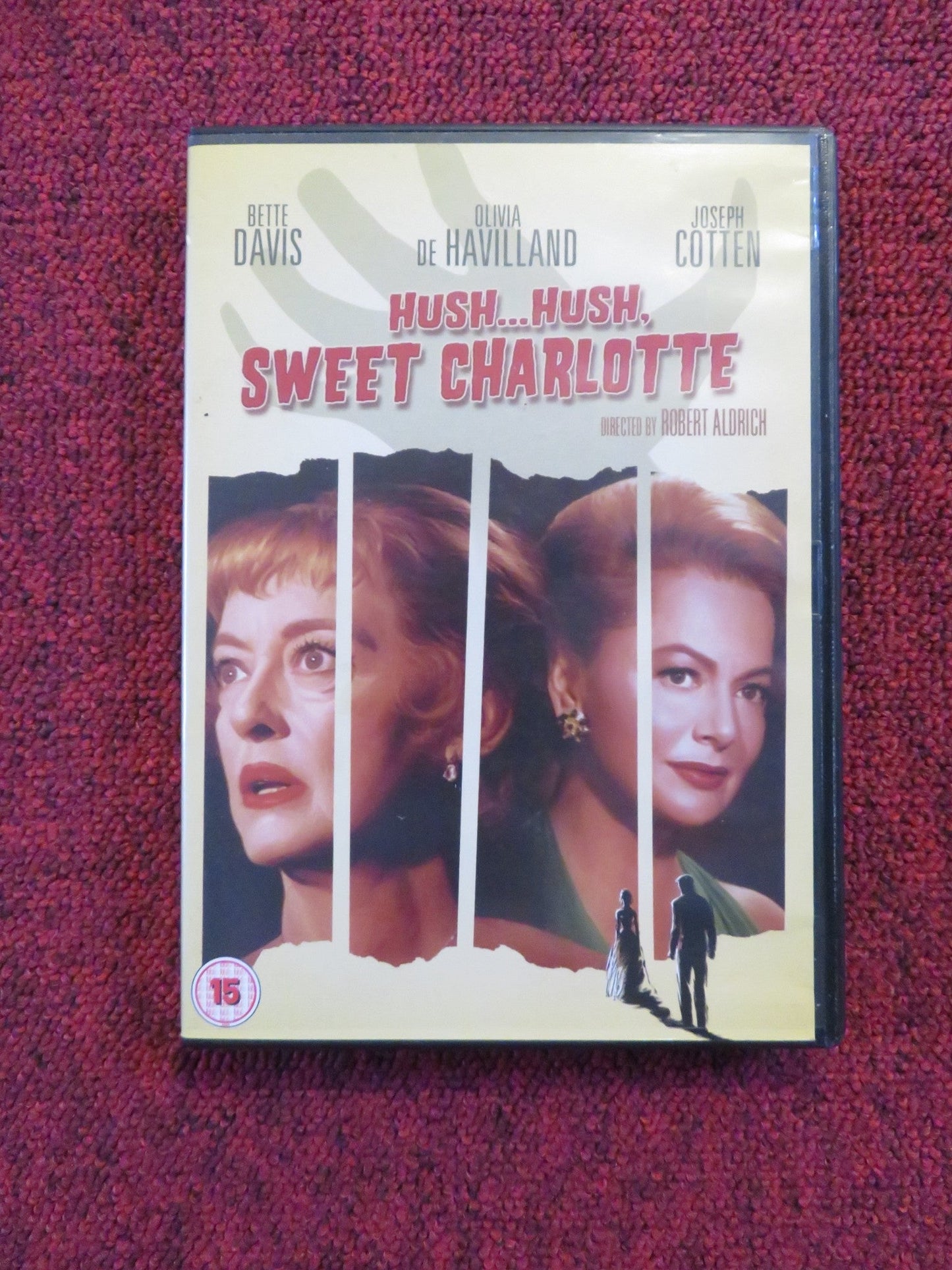 HUSH...HUSH, SWEET CHARLOTTE (DVD) BETTE DAVIS OLIVIA DE HAVILLAND 1964 REGION 2 Rendezvous Cinema Movie posters