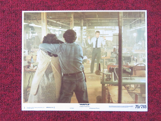 HUSTLE - 1 LOBBY CARD BURT REYNOLDS CATHERINE DENEUVE 1975 Rendezvous Cinema Movie posters