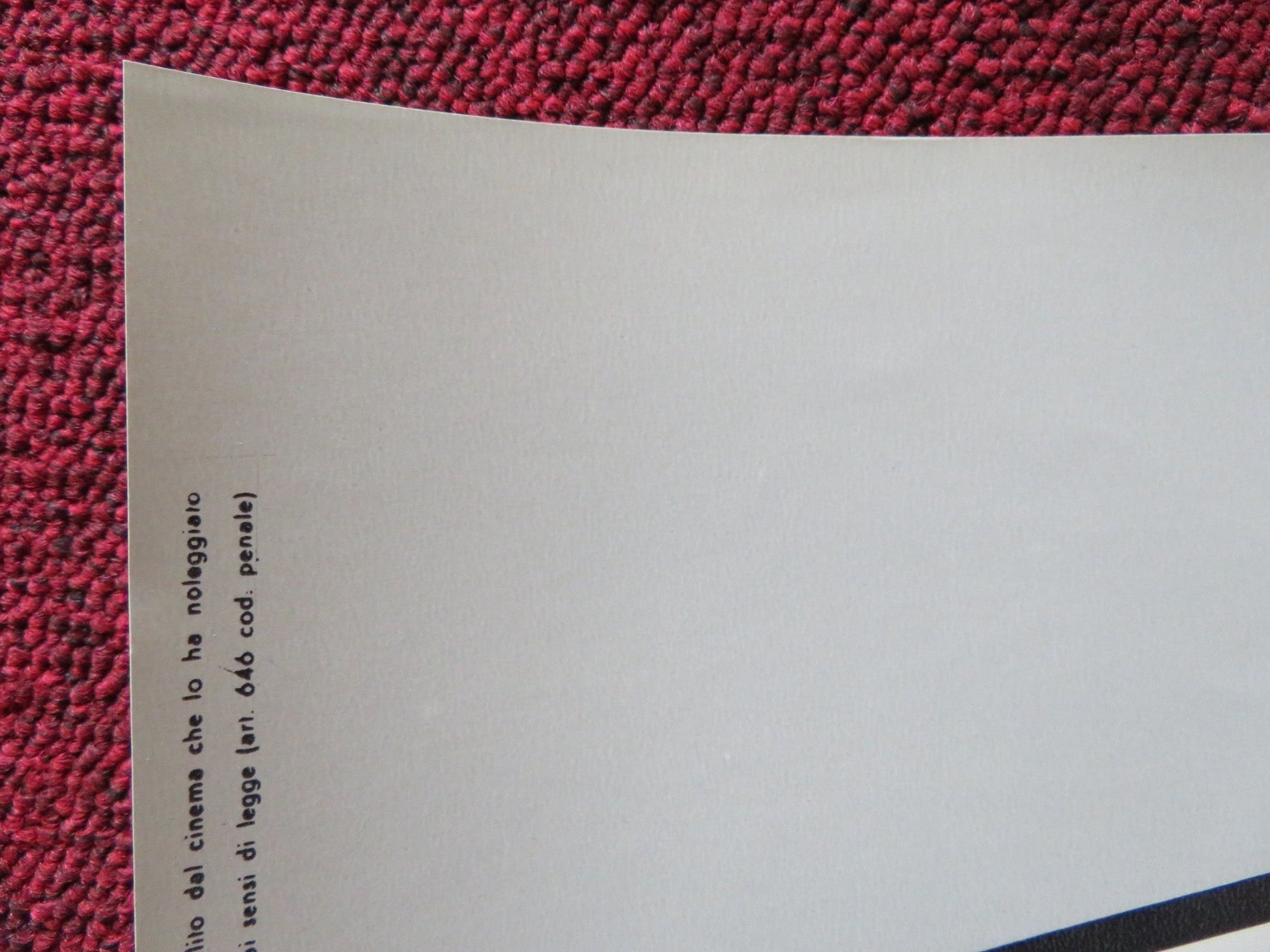 HUSTLE - B ITALIAN FOTOBUSTA POSTER BURT REYNOLDS CATHERINE DENEUVE 1975 Rendezvous Cinema Movie posters