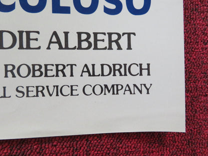 HUSTLE - B ITALIAN FOTOBUSTA POSTER BURT REYNOLDS CATHERINE DENEUVE 1975 Rendezvous Cinema Movie posters