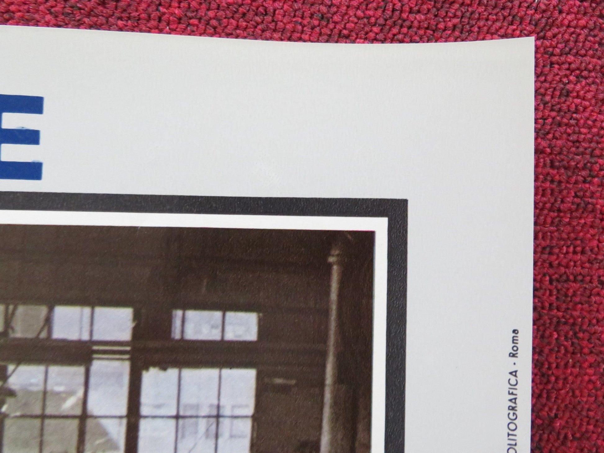 HUSTLE - B ITALIAN FOTOBUSTA POSTER BURT REYNOLDS CATHERINE DENEUVE 1975 Rendezvous Cinema Movie posters