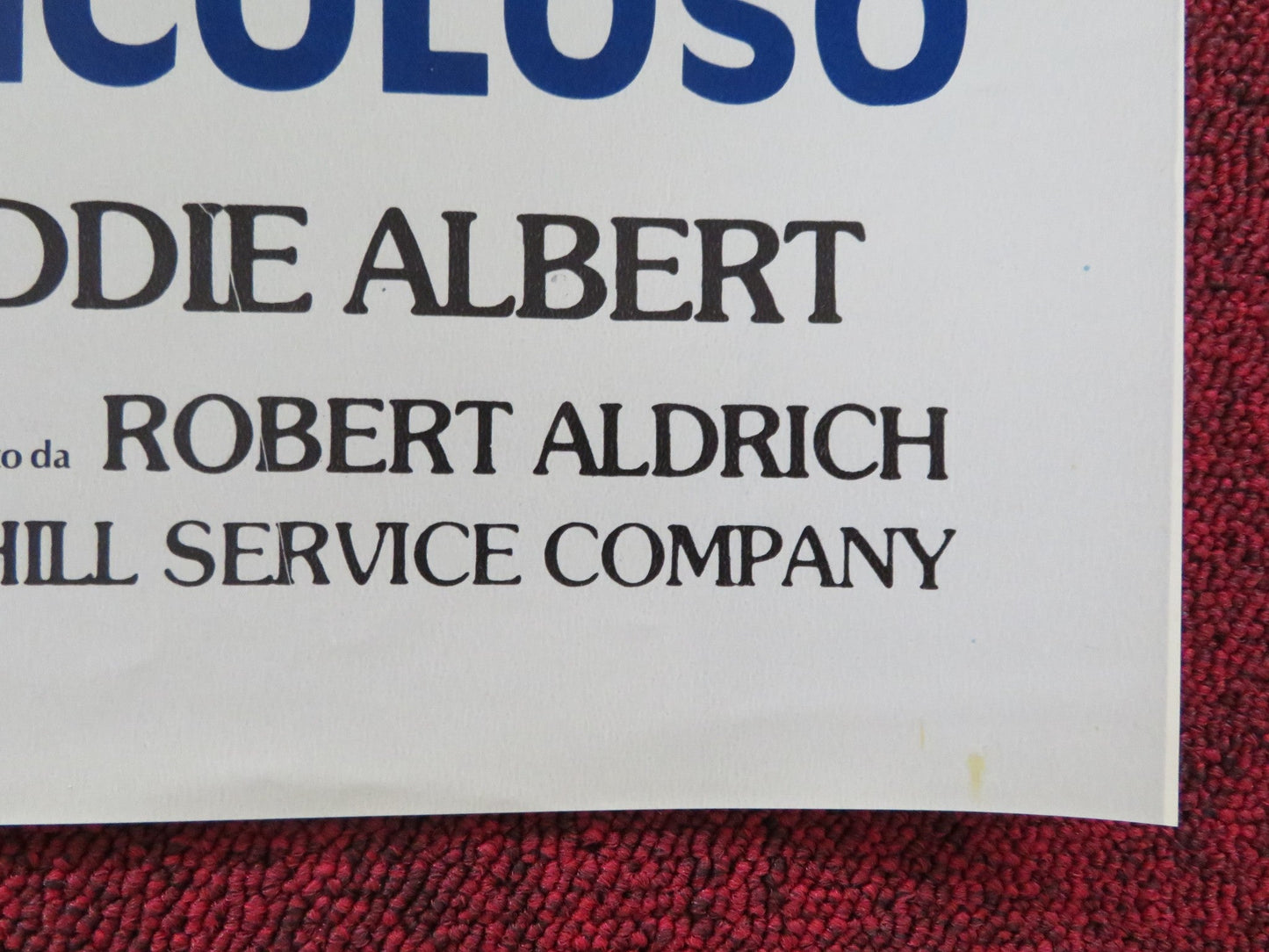 HUSTLE - F ITALIAN FOTOBUSTA POSTER BURT REYNOLDS CATHERINE DENEUVE 1975 Rendezvous Cinema Movie posters