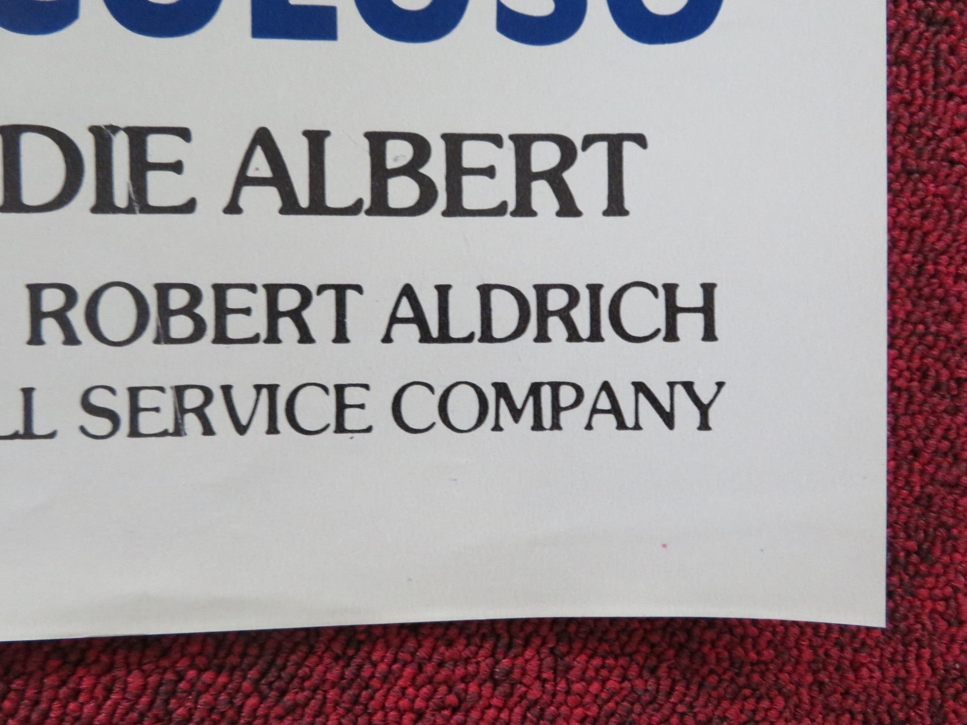 HUSTLE - G ITALIAN FOTOBUSTA POSTER BURT REYNOLDS CATHERINE DENEUVE 1975 Rendezvous Cinema Movie posters