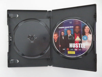 HUSTLE SEASON THREE - 2 DISC (DVD) ROBERT VAUGHN ADRIAN LESTER 2006 REGION 2 Movie posters
