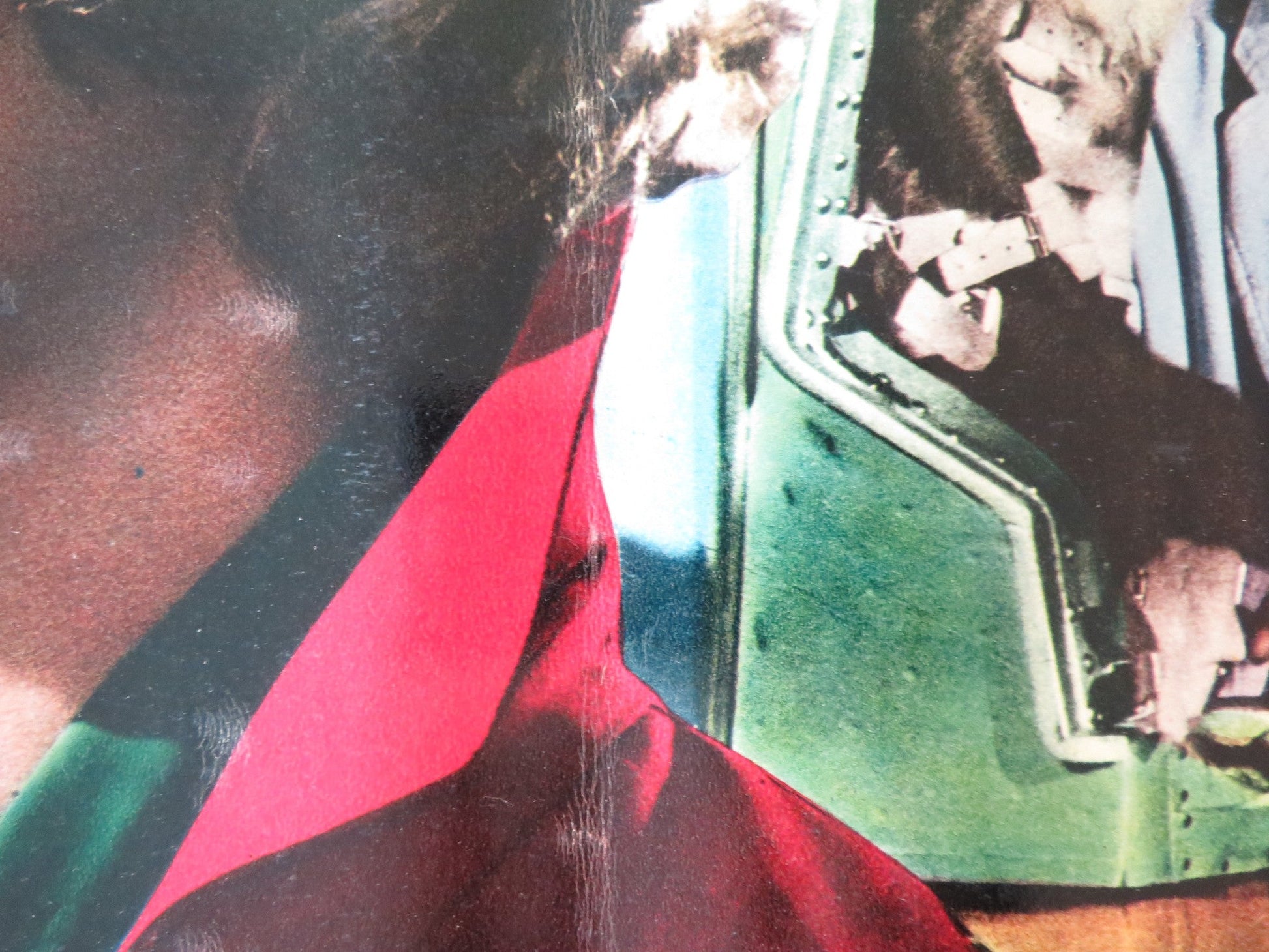 I AIM AT THE STARS - A ITALIAN FOTOBUSTA POSTER CURD JURGENS VICTORIA SHAW 1960 Rendezvous Cinema Movie posters