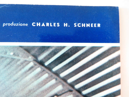 I AIM AT THE STARS - A ITALIAN FOTOBUSTA POSTER CURD JURGENS VICTORIA SHAW 1960 Rendezvous Cinema Movie posters