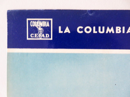 I AIM AT THE STARS - D ITALIAN FOTOBUSTA POSTER CURD JURGENS VICTORIA SHAW 1960 Rendezvous Cinema Movie posters