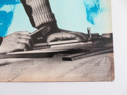 I AIM AT THE STARS - F ITALIAN FOTOBUSTA POSTER CURT JURGENS VICTORIA SHAW 1960 Rendezvous Cinema Movie posters