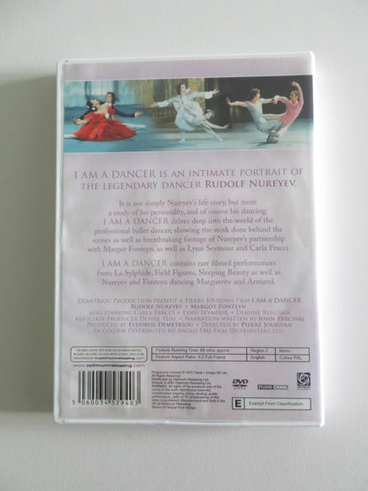 I AM A DANCER (DVD) RUDOLF NUREYEV MARGOT FONTEYN 1972 REGION 2 Rendezvous Cinema Movie posters