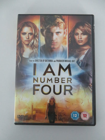 I Am Number Four (DVD) Alex Pettyfer 2011 Region 2 Movie posters