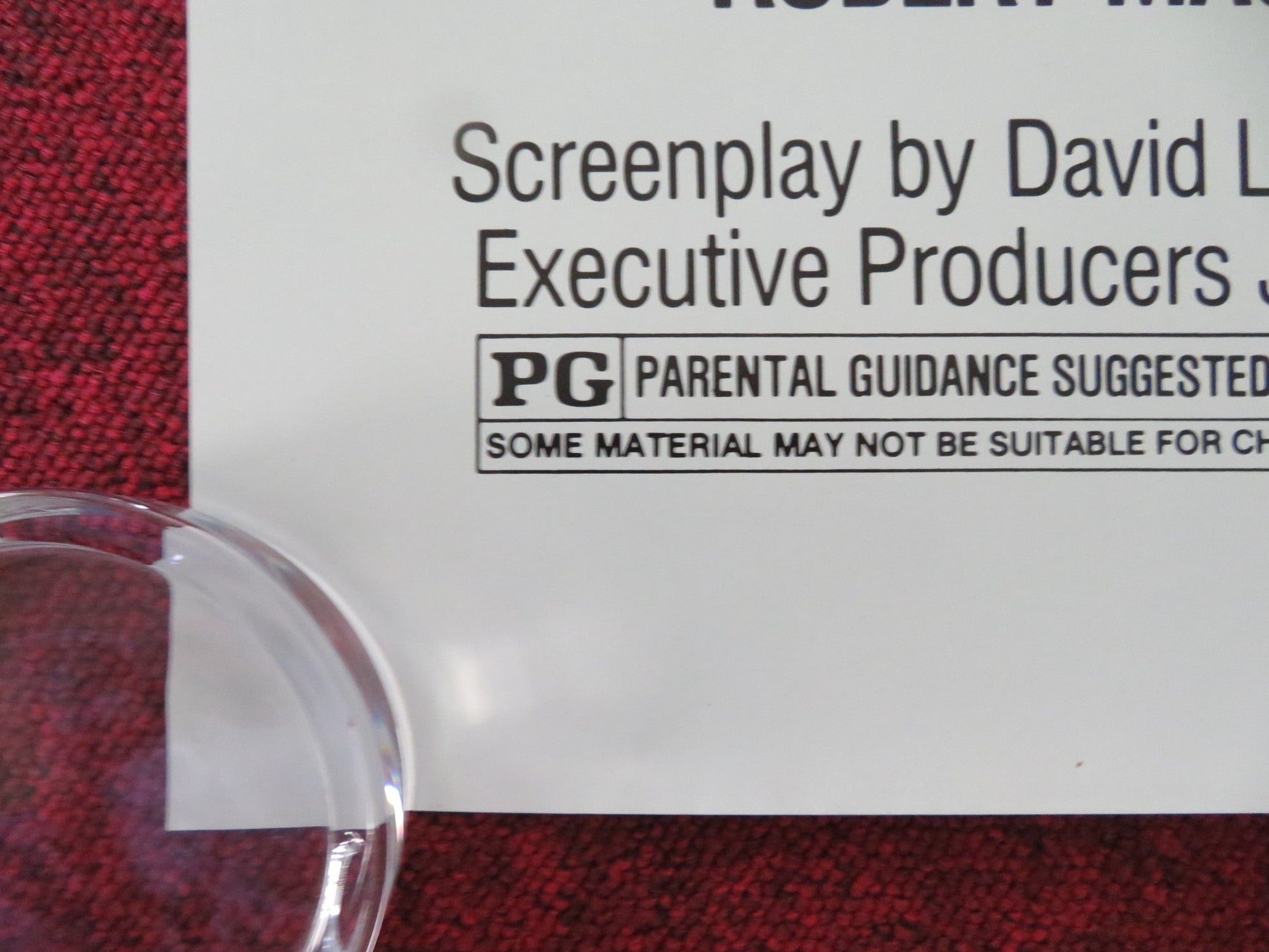 I AM THE CHESSE - STYLE B US TRI FOLDED ONE SHEET ROLLED POSTER R. WAGNER 1983 Movie posters