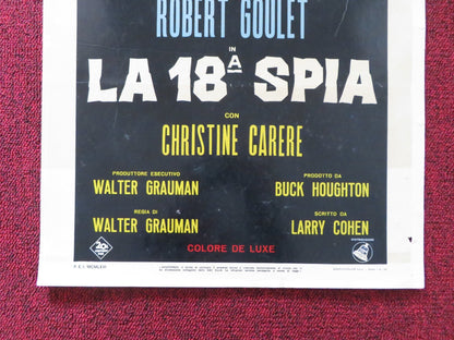 I DEAL IN DANGER ITALIAN LOCANDINA POSTER ROBERT GOULET CHRISTINE CARERE 1966 Rendezvous Cinema Movie posters