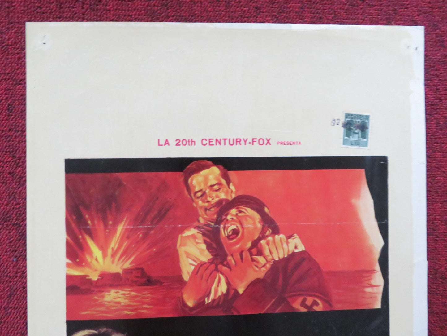 I DEAL IN DANGER ITALIAN LOCANDINA POSTER ROBERT GOULET CHRISTINE CARERE 1966 Rendezvous Cinema Movie posters