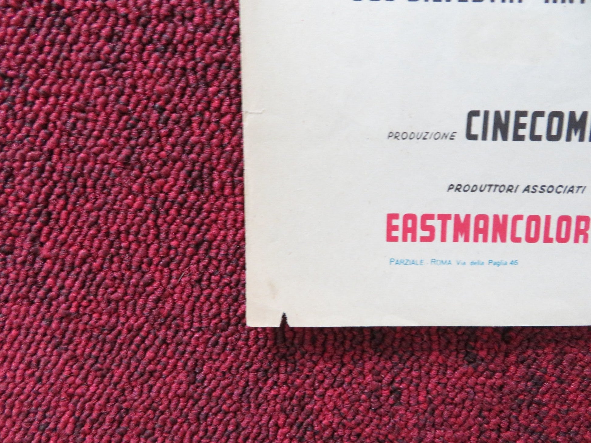 I DIAVOLI DI SPARTIVENTO ITALIAN LOCANDINA POSTER JOHN DREW BARRYMORE GABEL 1963 Rendezvous Cinema Movie posters