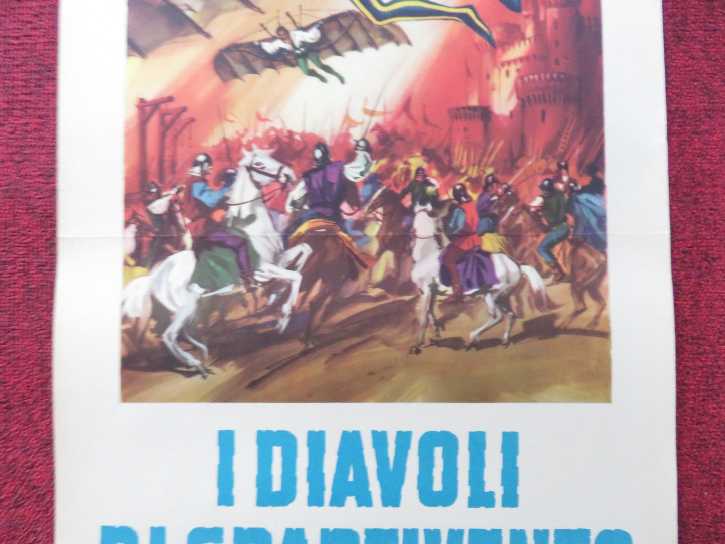 I DIAVOLI DI SPARTIVENTO ITALIAN LOCANDINA POSTER JOHN DREW BARRYMORE GABEL 1963 Rendezvous Cinema Movie posters