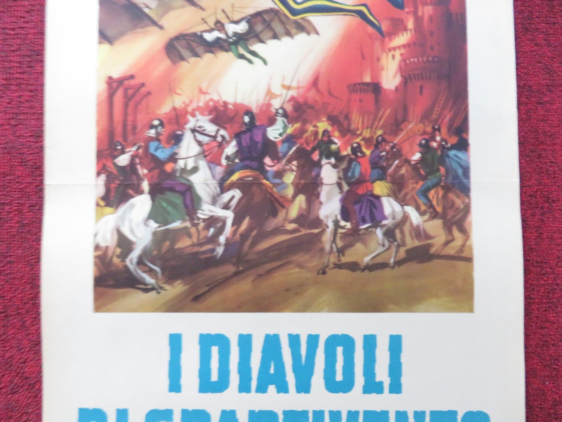 I DIAVOLI DI SPARTIVENTO ITALIAN LOCANDINA POSTER JOHN DREW BARRYMORE GABEL 1963 Rendezvous Cinema Movie posters
