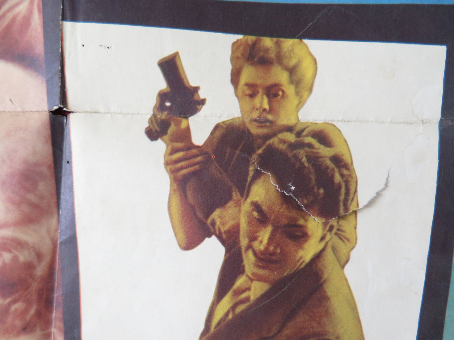 I DIED A THOUSAND TIMES FOLDED US ONE SHEET POSTER JACK PALANCE S. WINTERS 1955 Rendezvous Cinema Movie posters