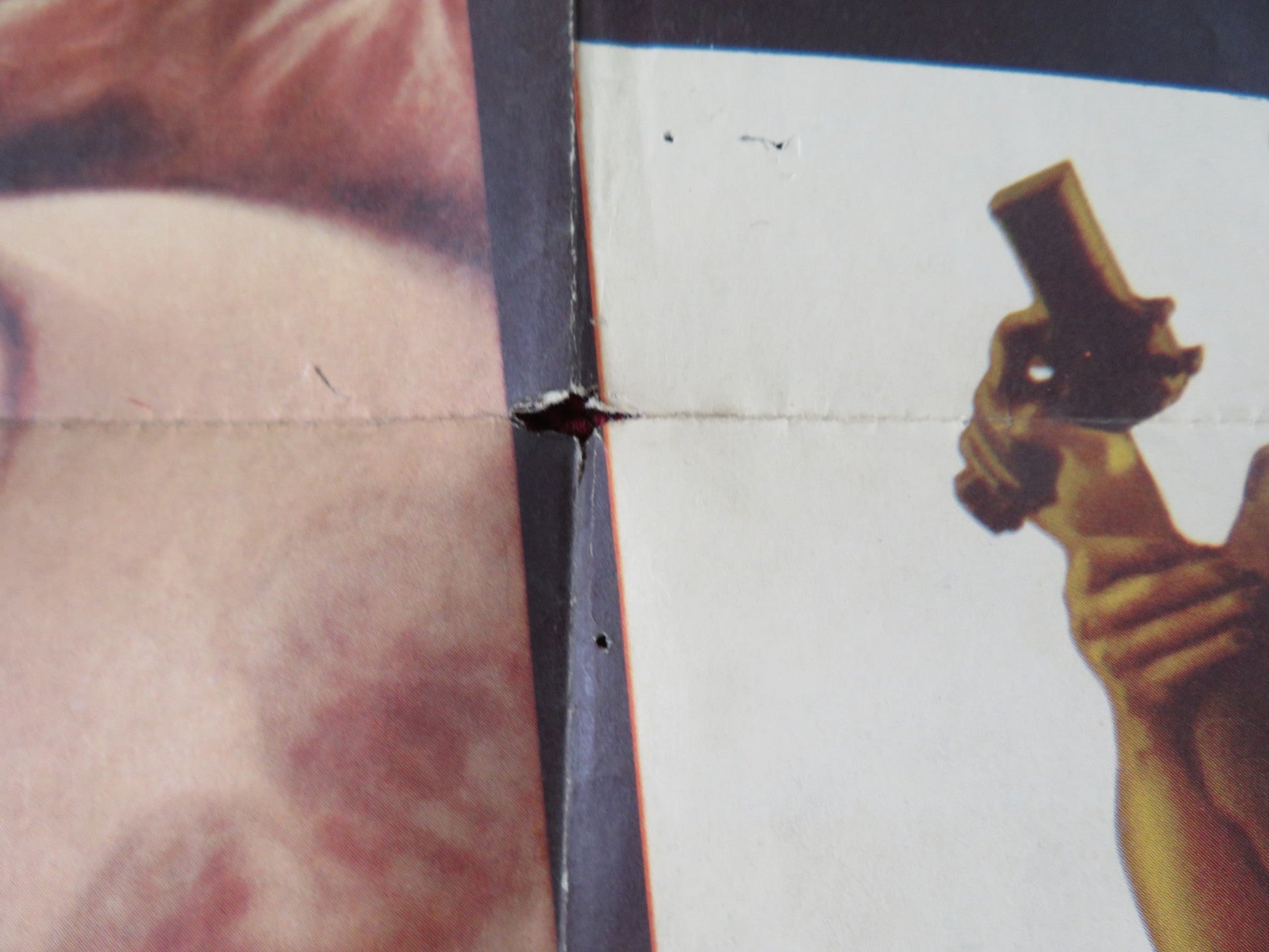 I DIED A THOUSAND TIMES FOLDED US ONE SHEET POSTER JACK PALANCE S. WINTERS 1955 Rendezvous Cinema Movie posters