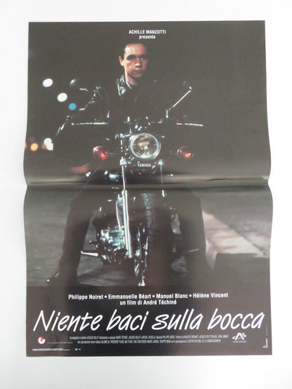 I Don't Kiss Italian Fotobusta Poster Philippe Noiret Emmanuelle Béart 1991 Movie posters