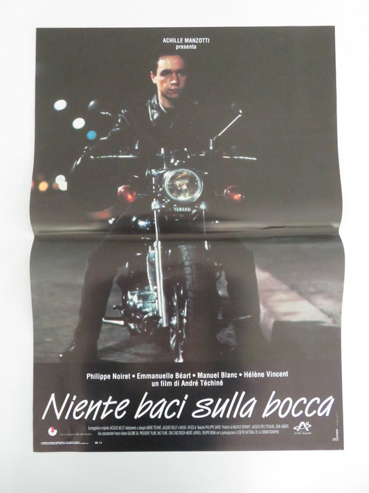 I Don't Kiss Italian Fotobusta Poster Philippe Noiret Emmanuelle Béart 1991 Movie posters