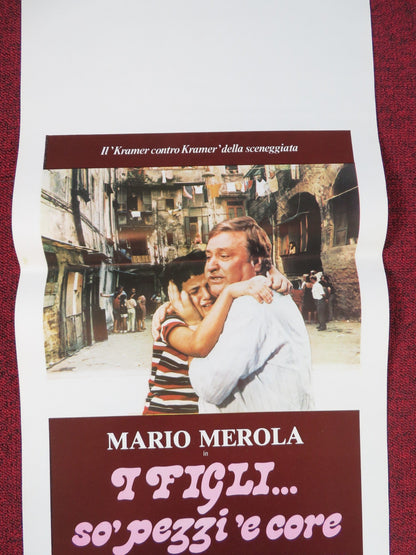 I FIGLI... SO' PEZZI 'E CORE ITALIAN LOCANDINA POSTER MARIO MEROLA ANNA 1981 Rendezvous Cinema Movie posters
