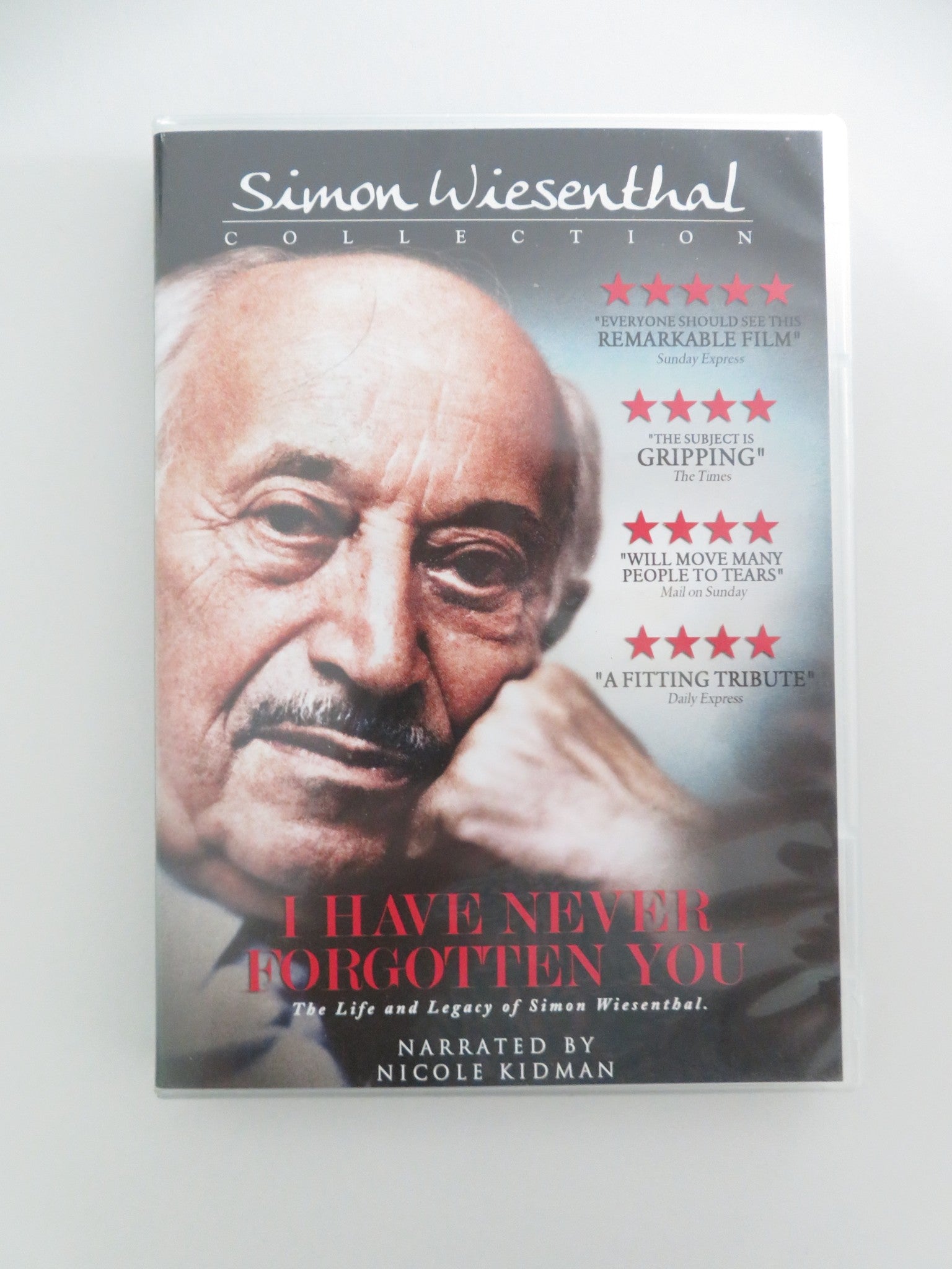 I HAVE NEVER FORGOTTEN YOU: THE LIFE AND LEGACY OF S. WIESENTHAL (DVD) REGION 2 Movie posters